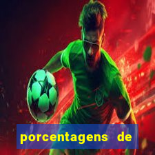 porcentagens de jogos pagantes